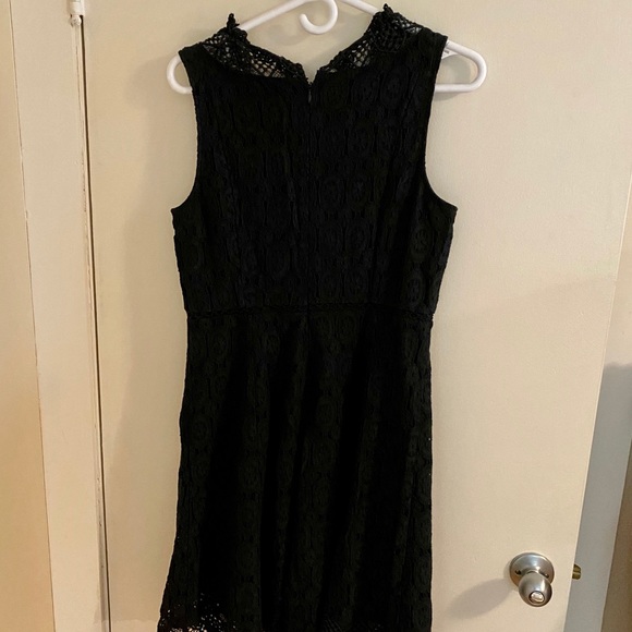 LOFT black lace dress - Picture 5 of 7